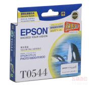 爱普生 (EPSON) T0544 黄色墨盒 C13T054480BD (适用 R800、400页）