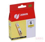 佳能 (CANON) BCI-6Y 黄色墨盒(适用 S800/S900/S820D/S830D/i950/i9100/i905D/i990/i9950/PIXMA iP6000D/PIXMA iP8500)