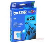 兄弟 (BROTHER) LC-960C 青色墨盒 (适用 DCP130/330/540/MFC240/440/665/5460/3360/FAX2480、400页)