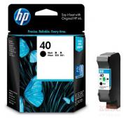 惠普（HP）51640AA 40号 黑色墨盒（适用Designjet 400 600系列 Deskjet 1200c 1200c/ps、42ml ）