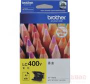 兄弟 (BROTHER) 黄色墨盒 LC400Y (适用 MFC-J6710DW / MFC-J6910DW / MFC-J625DW / MFC-J825DW / MFC-J430W）