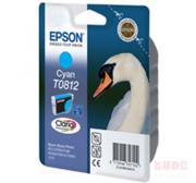 爱普生 (EPSON) T0812/T111280 青色墨盒（大容量，R270/R390）