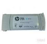 惠普 (HP) CE042A 771号淡青色Designjet墨盒（775ml）（适用于HP 6200ps 绘图仪 775ML）(CR255A)