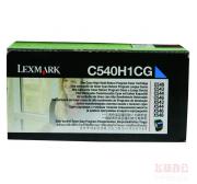 利盟 (LEXMARK) C540H1CG 高容量青色墨粉（适用 C540n/C543dn/X543、C544dn/C544dw/X544、2000页）