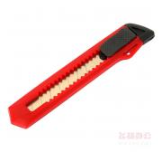 得力(DELI)2001 经济实用型塑料壳美工刀(红、蓝混色随机发)