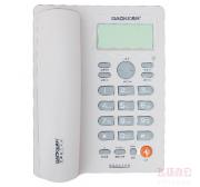 高科 白色 电话机 50组来电号码 15组去电号码 GK-601 1台装