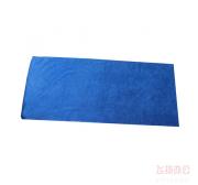 蓝色长毛巾 抹布 规格：25*60cm