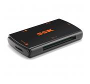 飚王（SSK）SCRM059 风行 多合一读卡器 USB3.0 黑色