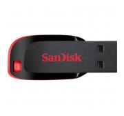 闪迪（SanDisk） USB2.0 酷刃（CZ50） 64GB U盘 黑红
