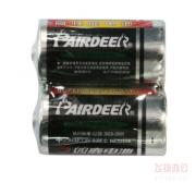 双鹿电池 1号 碱性电池干电池 2节/排