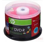 惠普（HP）DVD+R 16速 4.7G 桶装50片 刻录盘