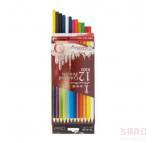 中华牌（CHUNGHWA） 12色彩色铅笔 12支/盒