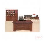 实木班台 老板办公桌 规格：1.6*0.8*0.75m