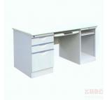 办公桌 职员桌 员工桌 钢制 规格：1.2*0.6*0.75m