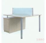 屏风桌 职员桌 员工桌 规格：1.2*1.0*0.75m
