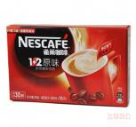 Nestle雀巢咖啡 雀巢 1+2速溶咖啡 30条/盒