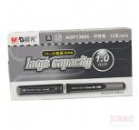 晨光（M&G） AGP13604 大笔画中性笔 黑 1.0mm 12支/盒