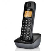 集怡嘉Gigaset原西门子电话机A190L数字无绳电话单机中文显示双免提屏幕背光子母机(星际黑)
